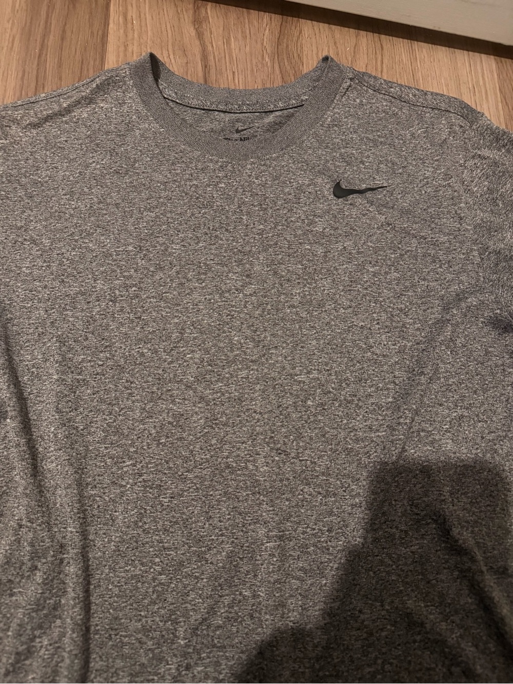 Nike Gray Heather Dri-FIT Short Sleeve Tee
